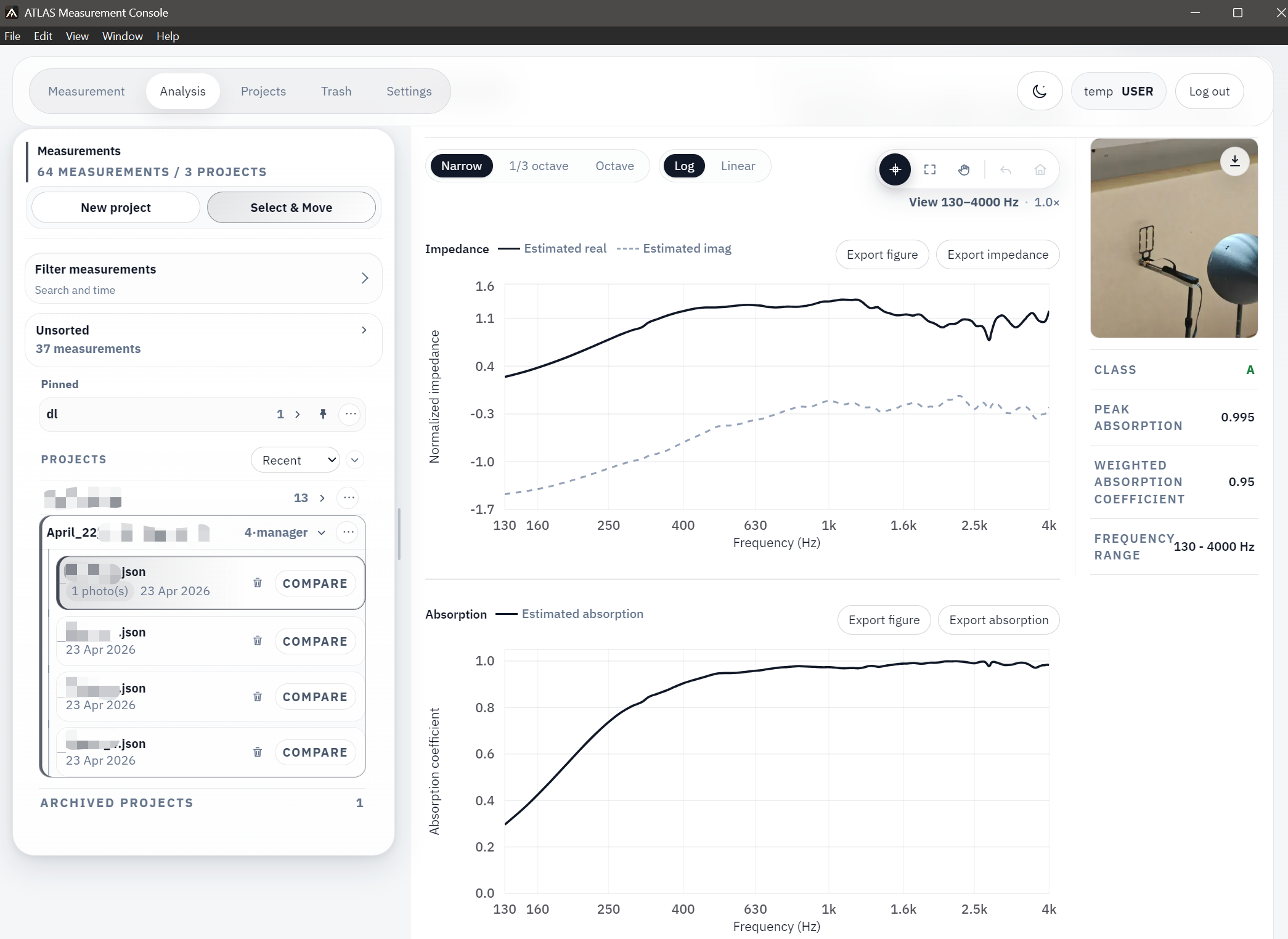 ATLAS analysis workspace interface